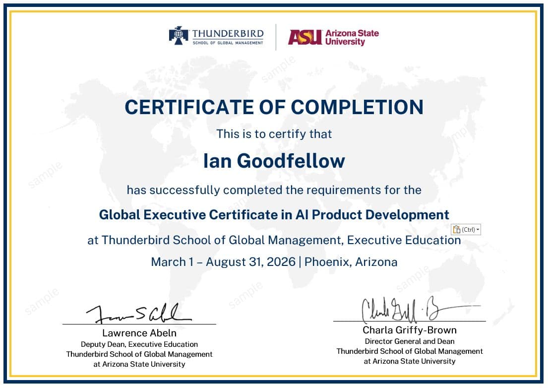 Sample Thunderbird Certificate
